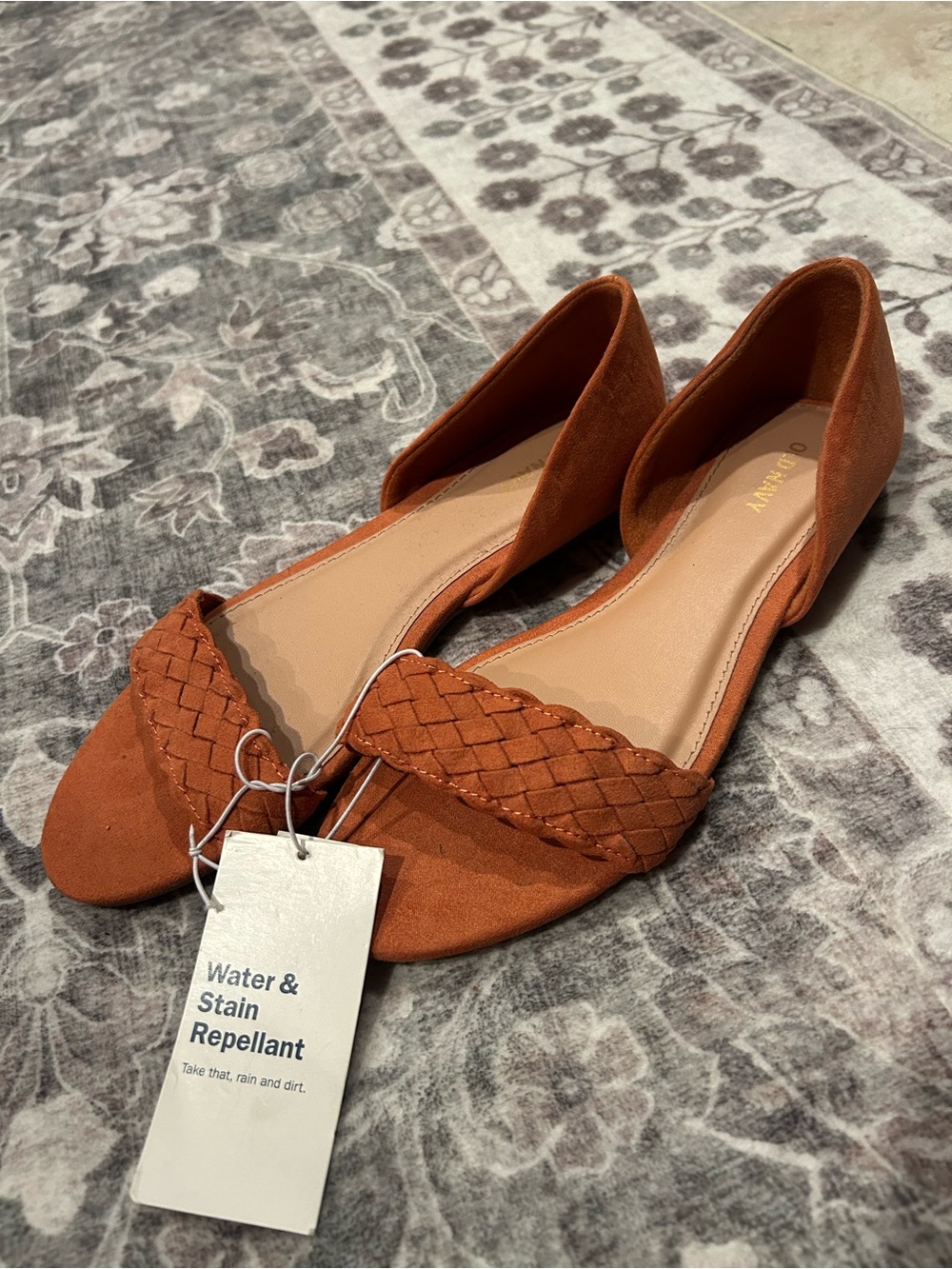 Women’s Rust Braided Flats